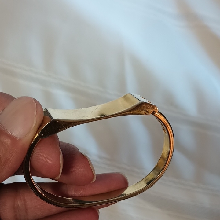 Two Tone GoldTone Bracelet Two Tone GoldTone Bracelet